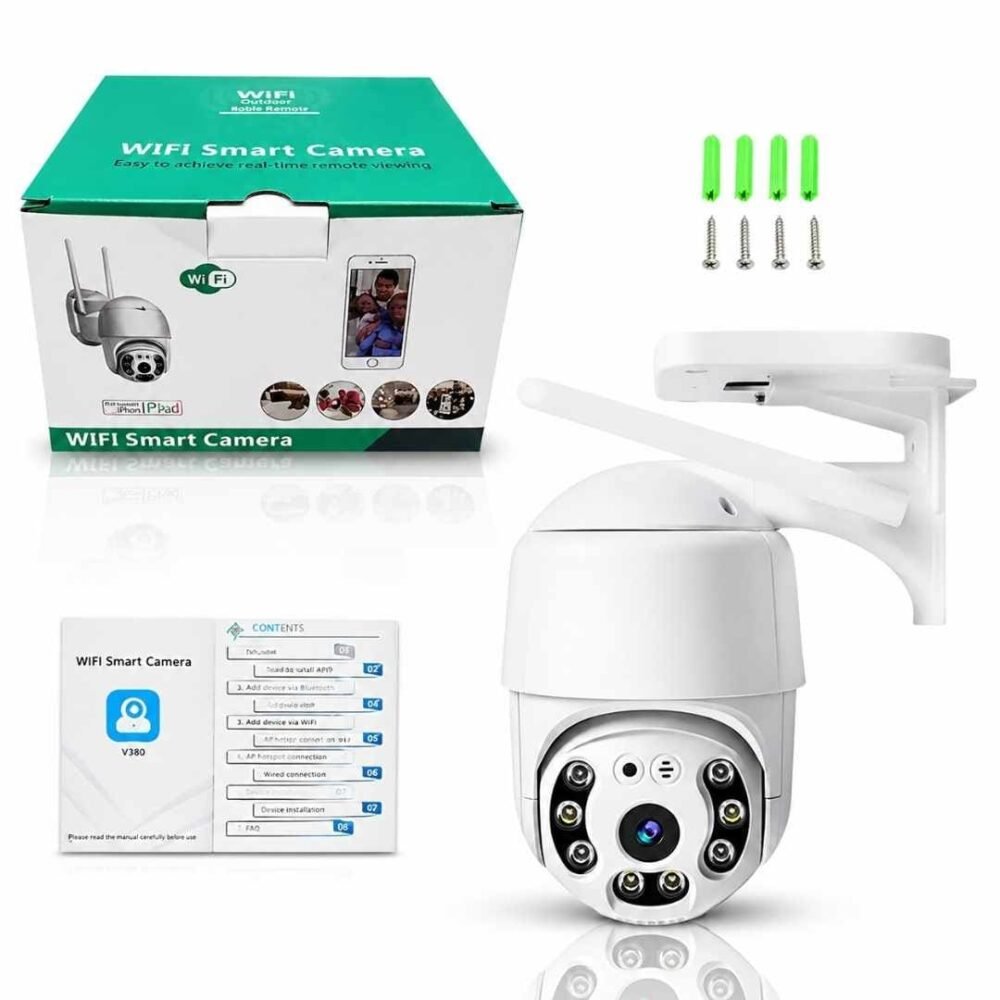 Cámara IP inalámbrica inteligente para exteriores