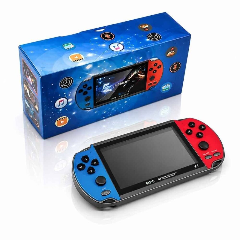 Consola Portátil X7 – Diversión Retro en Tus Manos,, Mini Consola Retro de Videojuegos Clásicos