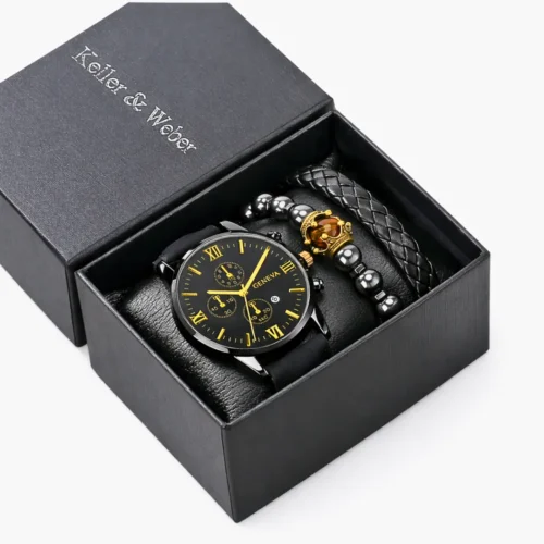 conjunto de relojes de pulsera para hombre