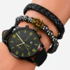 conjunto de relojes de pulsera para hombre