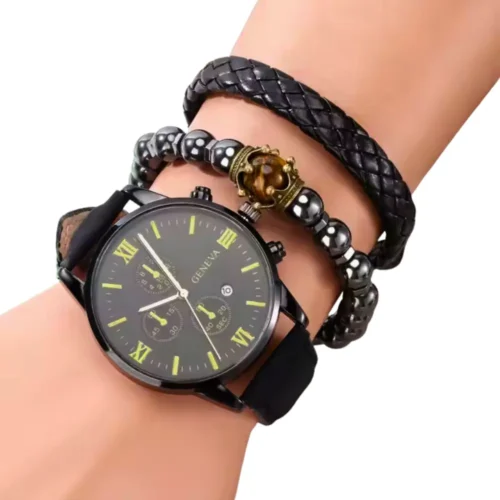 conjunto de relojes de pulsera para hombre