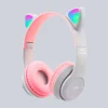 Auriculares inalámbricos con orejas de gato