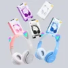 Auriculares inalámbricos con orejas de gato