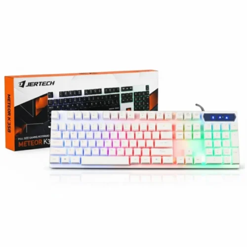 Teclado Gamer Jertech K358 LED para PC Teclado Gamer Jertech K358 LED para PC