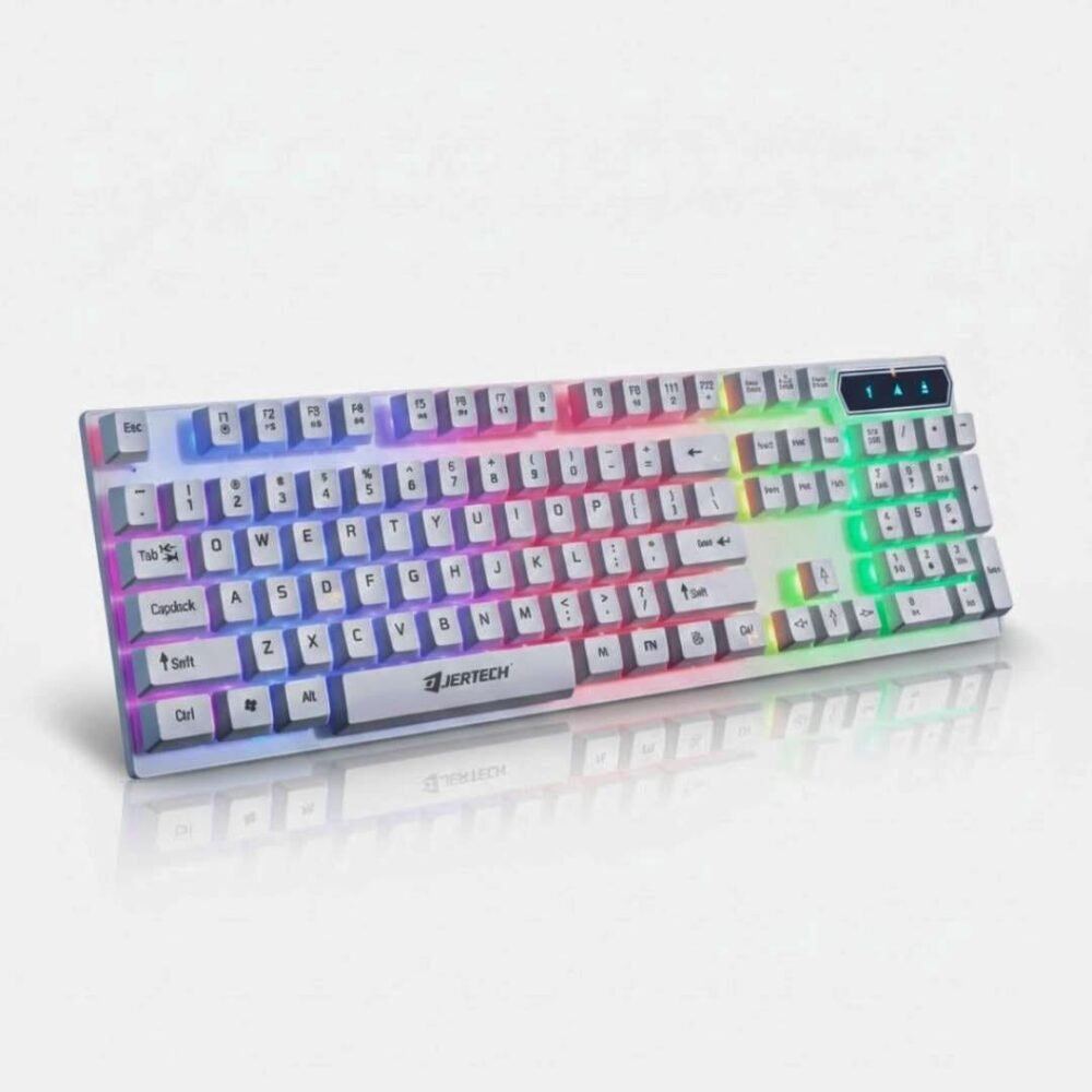 Teclado Gamer Jertech K358 LED para PC
