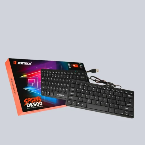 Teclado Jertech DK-500 Cableado para PC y Portátil Jertech teclado DK500