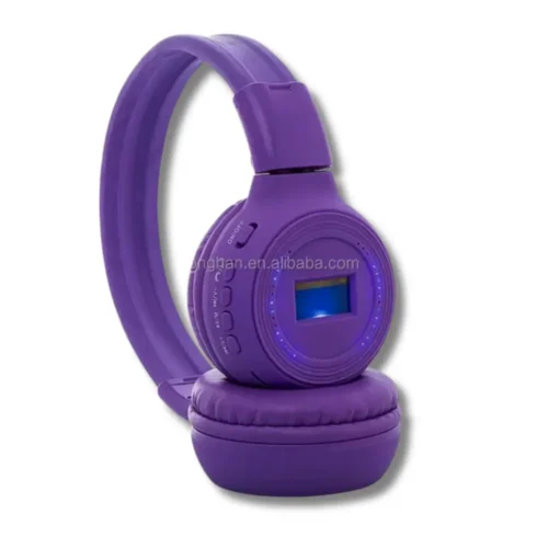auriculares de diadema N65 con radio FM
