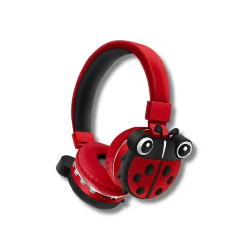 auriculares inalámbricos con diseño de mariquita