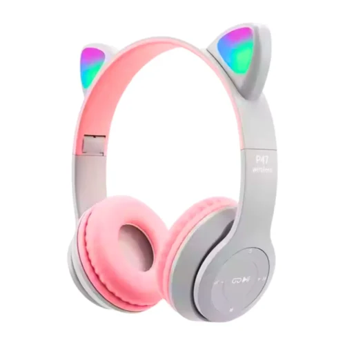 Auriculares inalámbricos con orejas de gato - Imagen 3