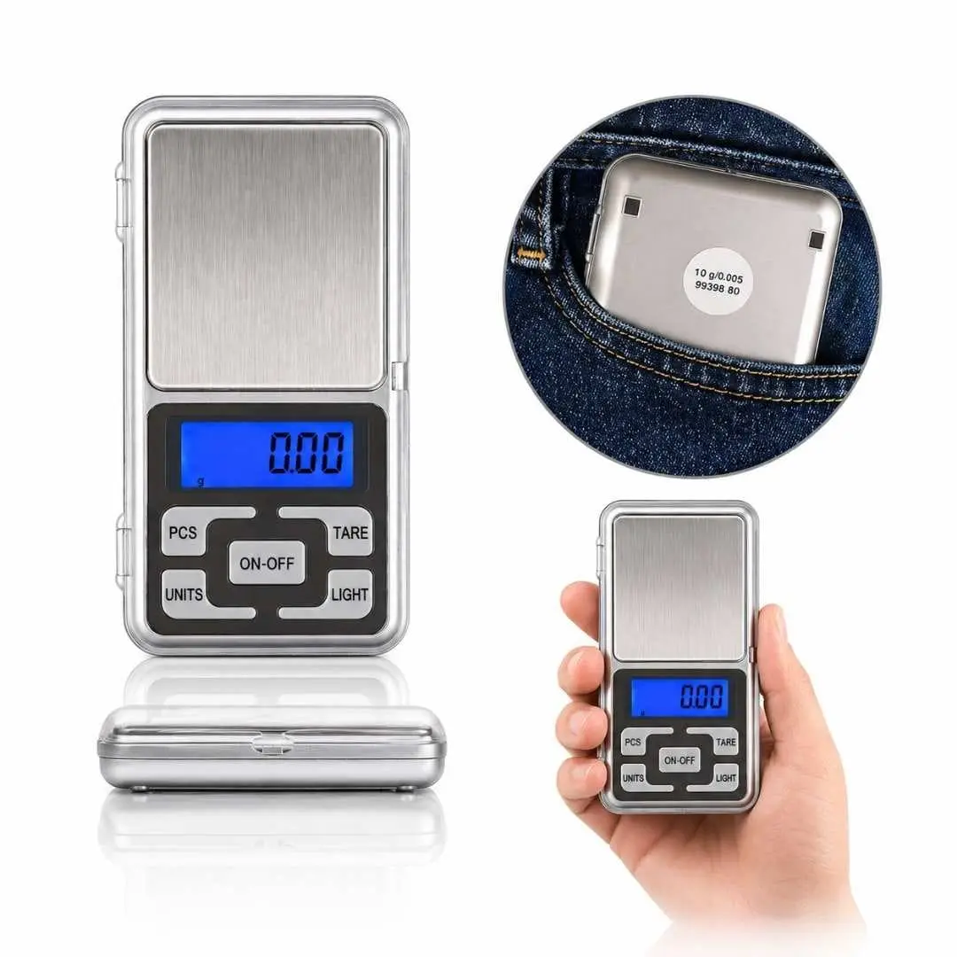 Gramera Digital 0.01g Báscula de Precisión para Joyería - Imagen 2