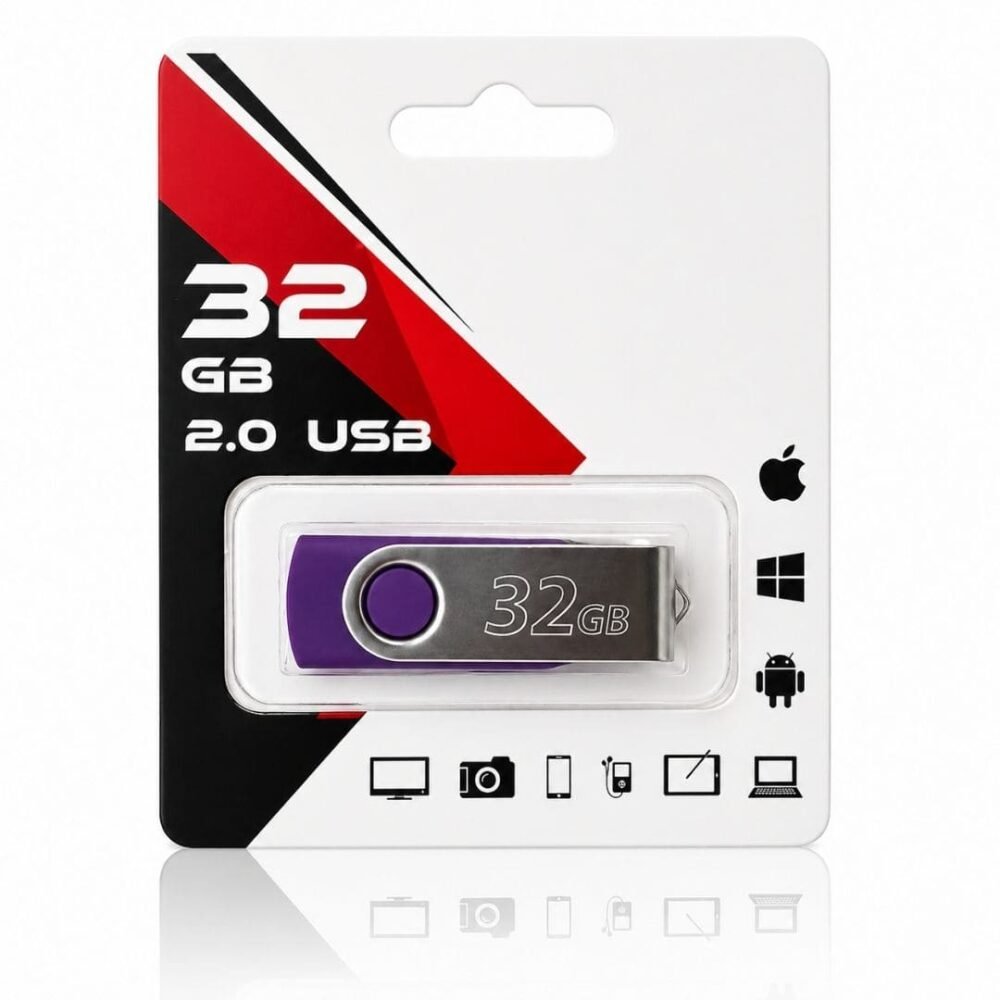 Memoria USB Alta Velocidad 4GB a 32GB Portátil