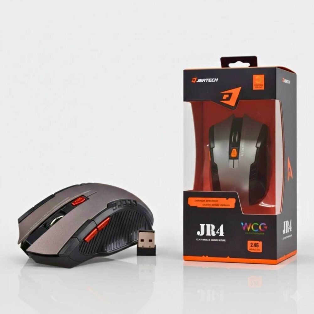 Mouse Gamer Inalámbrico Jertech JR4 2.4G