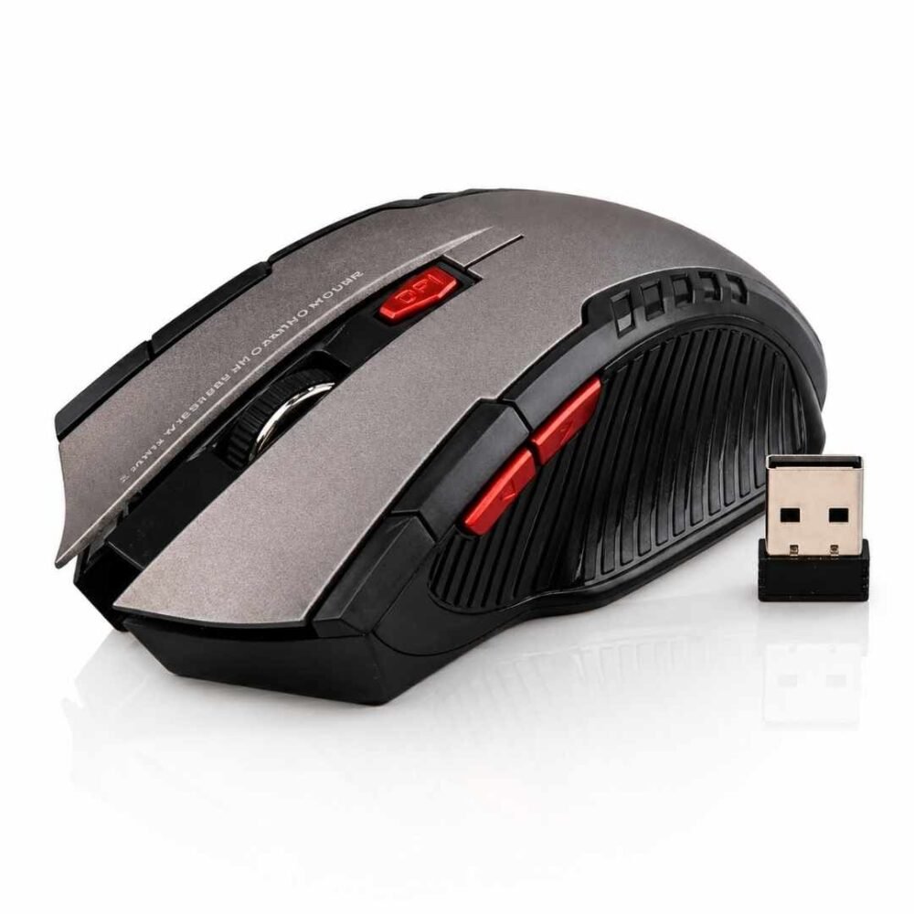 Mouse Gamer Inalámbrico Jertech JR4 2.4G RGB