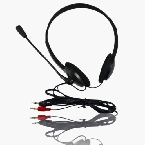 Diseño sin títuloaudio Audífonos de Diadema con Micrófono Cableado