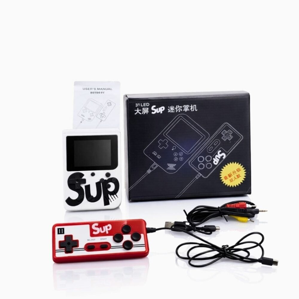 Consola portátil SUP 400 juegos HD + Control + TV