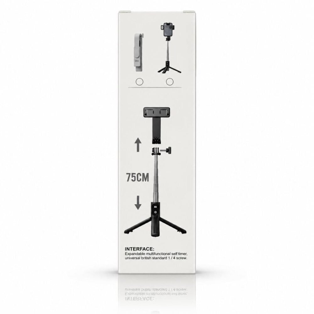 Selfie-Stick-Bluetooth P20S con Trípode 75cm