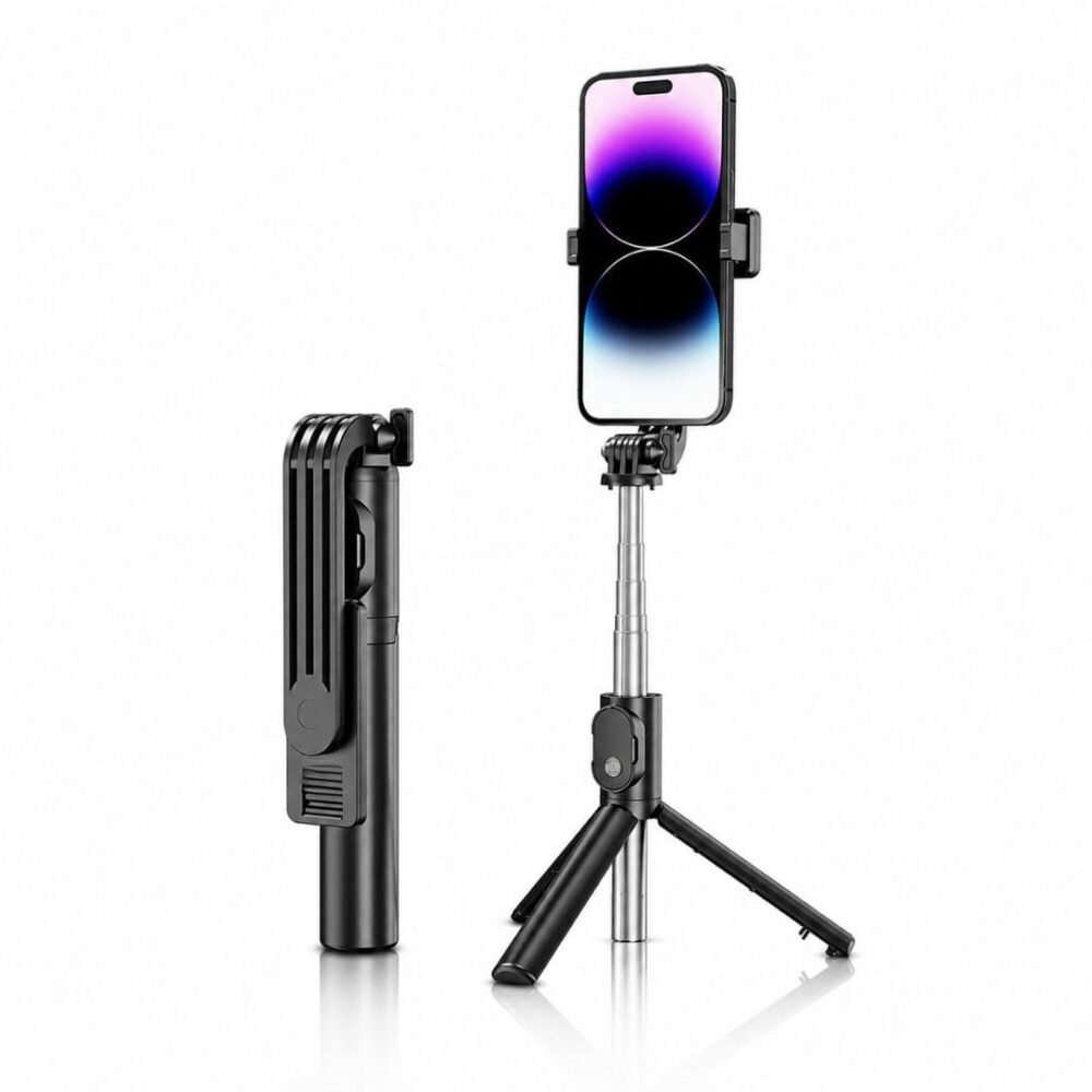 Selfie-Stick-Bluetooth P20S con Trípode 75cm