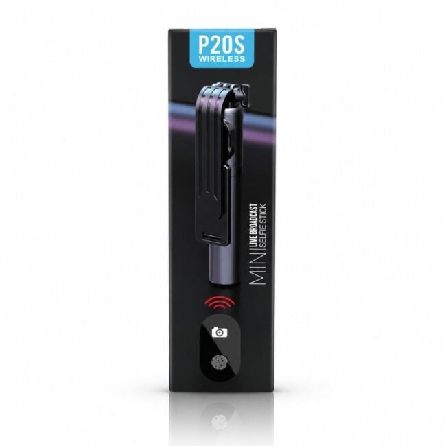 Selfie Stick P20S Wireless con Trípode y Control Bluetooth Selfie-Stick-Bluetooth P20S con Trípode 75cm