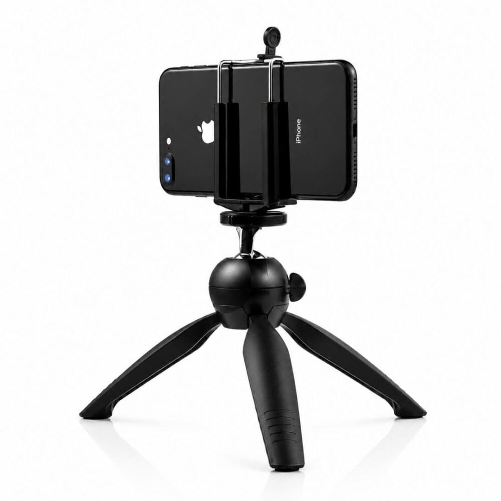 trípode para celular , Mini Trípode para Celular con Soporte Ajustable