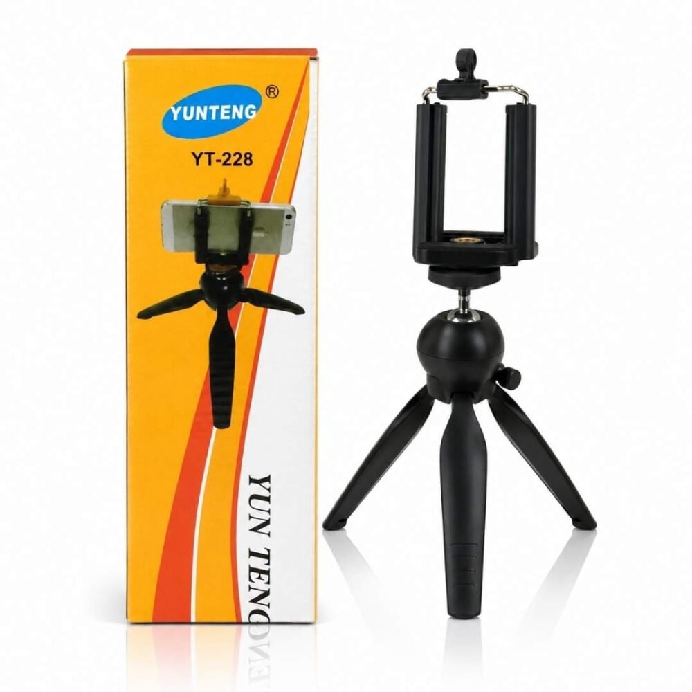 trípode para celular Mini Trípode para Celular con Soporte Ajustable